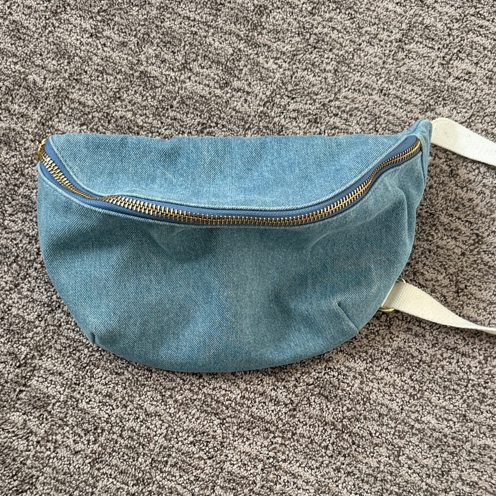 Blue Denim  Stoney clover lane jumbo Fanny Pack